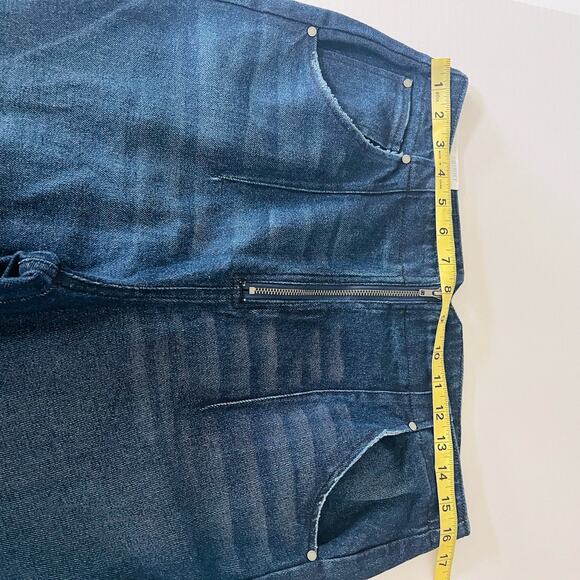 Tinseltown High Rise Skinny Jeans Size 31 Blue NWT - Picture 9 of 11